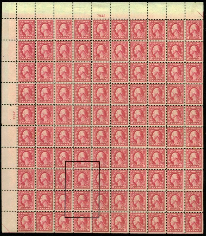 MALACK 505 F/VF OG NH/H, Double Error Block, mostly ..MORE.. b2115