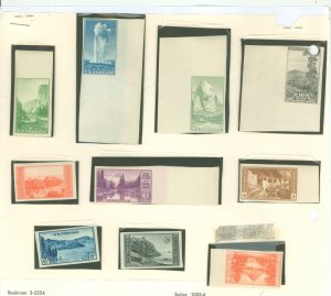 United States #756-765  Single (Complete Set) (Parks)