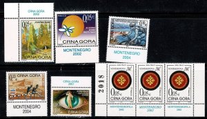 Montenegro 2001-2004 issues batch 1