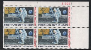 ALLY'S STAMPS Scott #C76 10c Moon Landing [4] MNH F/VF [FP-95c]