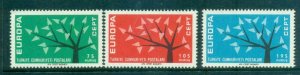 Turkey 1962 Europa, Tree with Leaves MUH lot65347