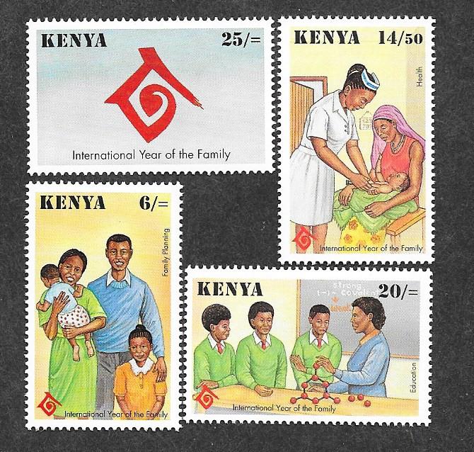 Kenya 628-631 Mint NH MNH IYC!