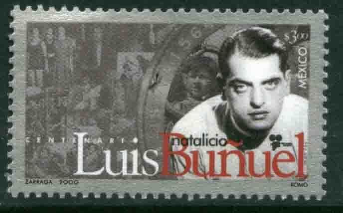 MEXICO 2213, Luis Bunuel, Film Director Centenary of his Birth. MINT, NH. VF.