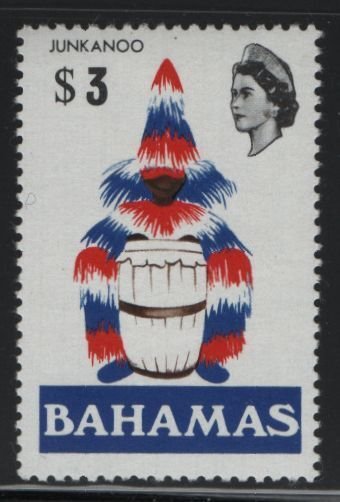 Bahamas 1971 MH Sc 330 $3 Junkanoo