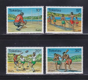 Tokelau 69-72 Set MNH Sports (B)