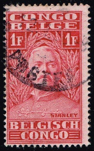 Belgian Congo #121 Sir Henry Morton Stanley; Used (0.25)