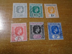 Leeward Islands # 120-25  used