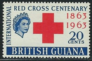 British Guiana 273 MH 1963 Red Cross (fe4222)