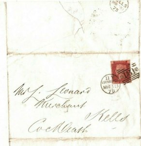 GB SCOTLAND Cover *Lawson Seed & Nursery Co* Edinburgh EL Letter 1875 EP44 