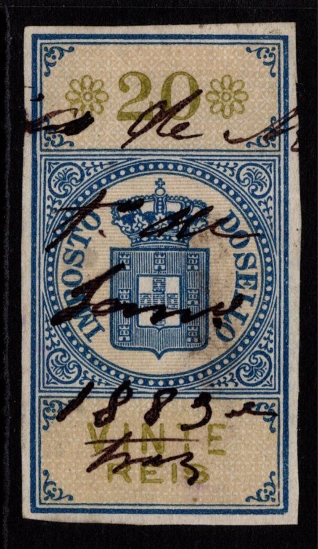 Azores 1879 20R Revenue Used - S35312
