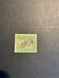 Stamps Dominica Scott #82 hinged