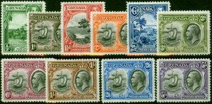 Grenada 1934 Set of 10 SG135-144 V.F MNH