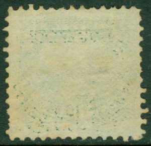 EDW1949SELL : USA 1869 Scott #117 Used. Light Blue cancel. Catalog $265.00.