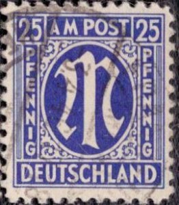 Germany Allied Occupation - 1945 3N13a Used