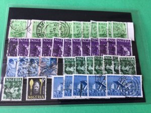 Nigeria used  stamps Ref 54591