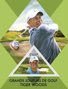 TOGO - 2013 - Great Golfers - Perf Souv Sheet - Mint Never Hinged