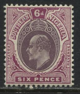 Southern Nigeria KEVII 1907 6d  mint o.g.