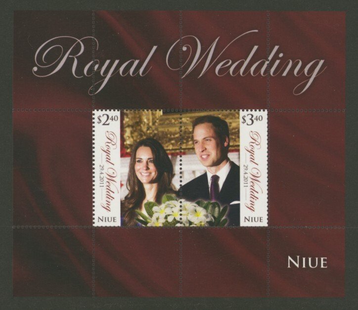 Niue Sc# 864a MNH Royal Wedding (S/S)