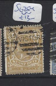 VICTORIA (P3003B)   1D    SG 254    VFU