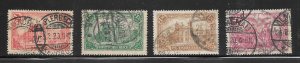 Germany #111-14 Used Set of 4 Singles (my1) Collection / Lot