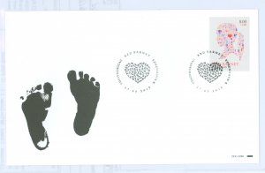 Denmark B104 2013 unaddressed cacheted FDC, Semi-Postal stamp for Save the Children Charity