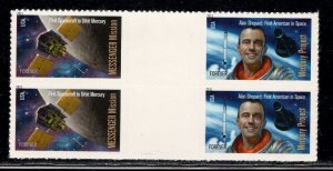 UNITED STATES SC# 4527-28 VERT. GUTTER BLK/4 VF/NH