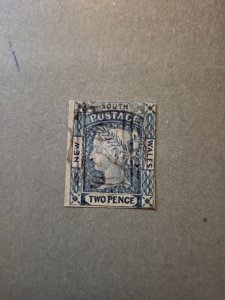 Stamps New South Wales Scott #14 used