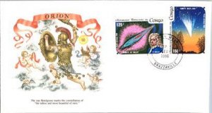 Worldwide First Day Cover, Space, Congo