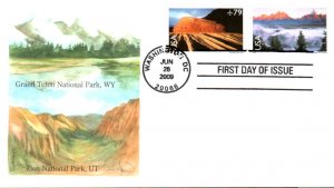 #C146-47 Zion - Grand Teto National Park Edken FDC