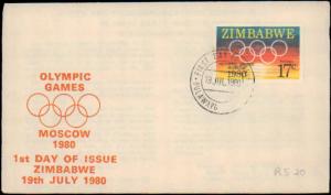 Zimbabwe, Olympics