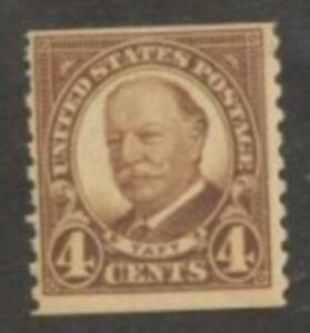 US Stamp #687 MH - William H. Taft Regular Issue Coil Single