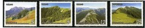 Taiwan 2004 Sc 3577-3580 Taiwan Mountains  set MNH