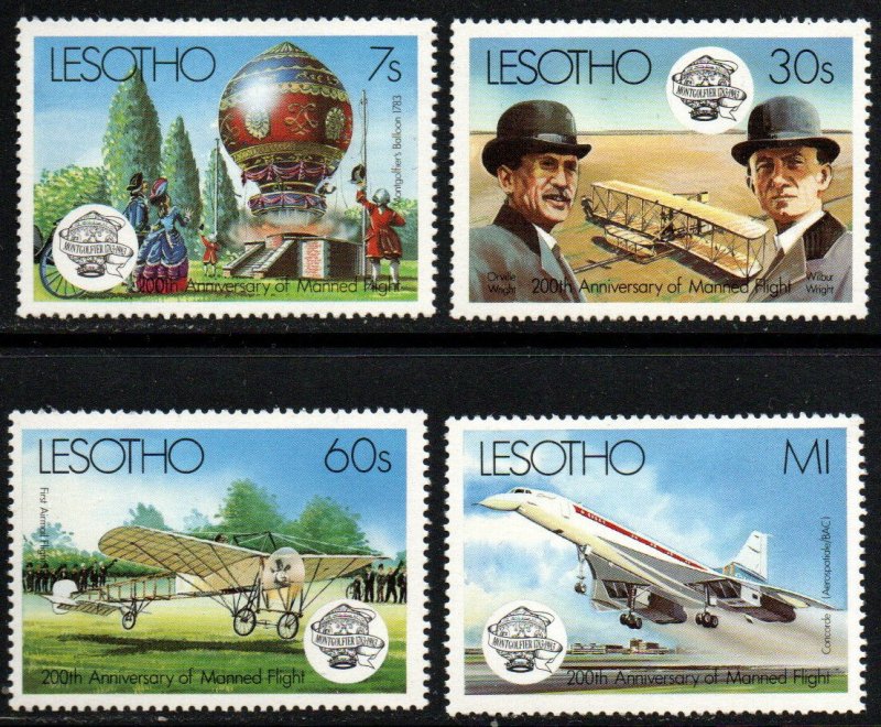 Lesotho Sc #403-406 MNH