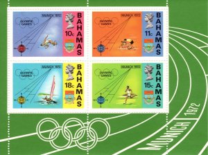 Bahamas 1972 Olympic Games, Munich, Miniature Sheet [Mint]