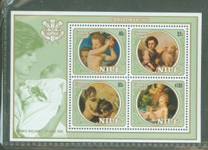 Niue #363A Mint (NH) Souvenir Sheet