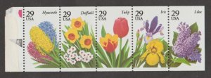 U.S. Scott #2760-2764a Garden Flowers Stamp - Mint NH Booklet