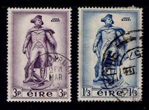 IRELAND Sc# 155 - 156 USED FVF Set 2 John Barry