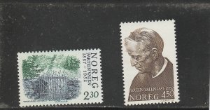 Norway  Scott#  913-914  MNH  (1987 Fartein Valen)