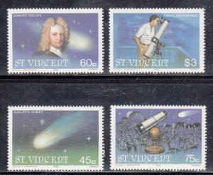 St Vincent Scott #918-921 MNH