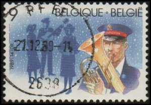 Belgium 1329 - Used - 9f Salvation Army (1989) (cv $0.55)