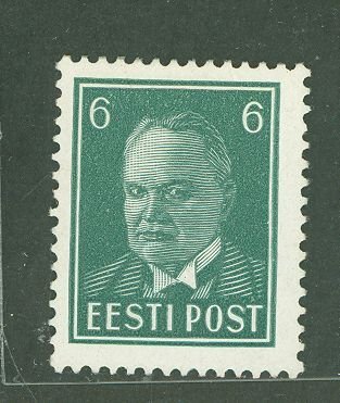 Estonia #123 Unused Single