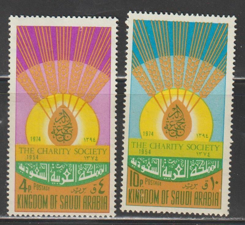 Saudi Arabia SC 676-7  Mint  Never Hinged