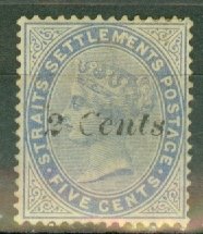 JE: Straits Settlements 62 mint CV $500