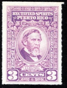 Scott RE36, Puerto Rico, 3c, lilac, Rectified Spirits, MNH, NGAI, Revenue