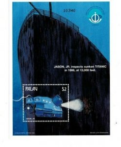 Palau - 1998 - Deep Sea Robots - Souvenir Sheet - MNH