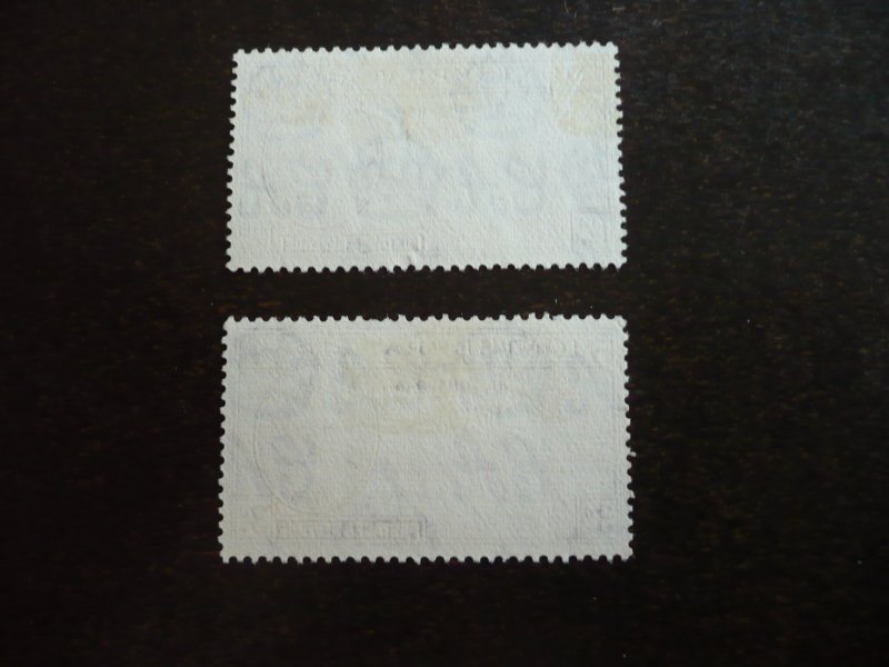 Stamps - Montserrat - Scott# 104-105 - Used Set of 2 Stamps