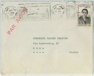 45055 - MOROCCO Morocco - POSTAL HISTORY - Airmail LETTER to ITALY 1963-