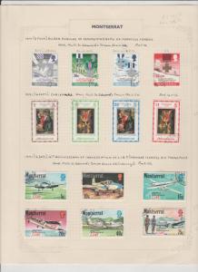 Montserrat Used Stamp Collection