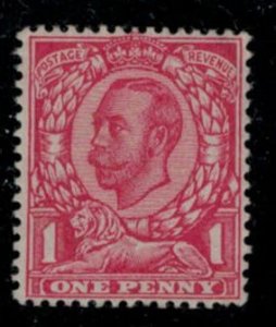 Great Britain 1911 SG327 1d KGV Downey Head - MLH - Unchecked