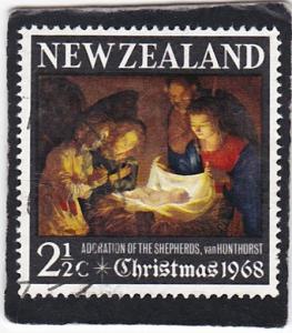 NEW  ZEALAND,  #  414   used